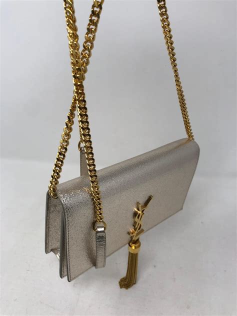 ysl silver chain bag|ysl small shoulder bag.